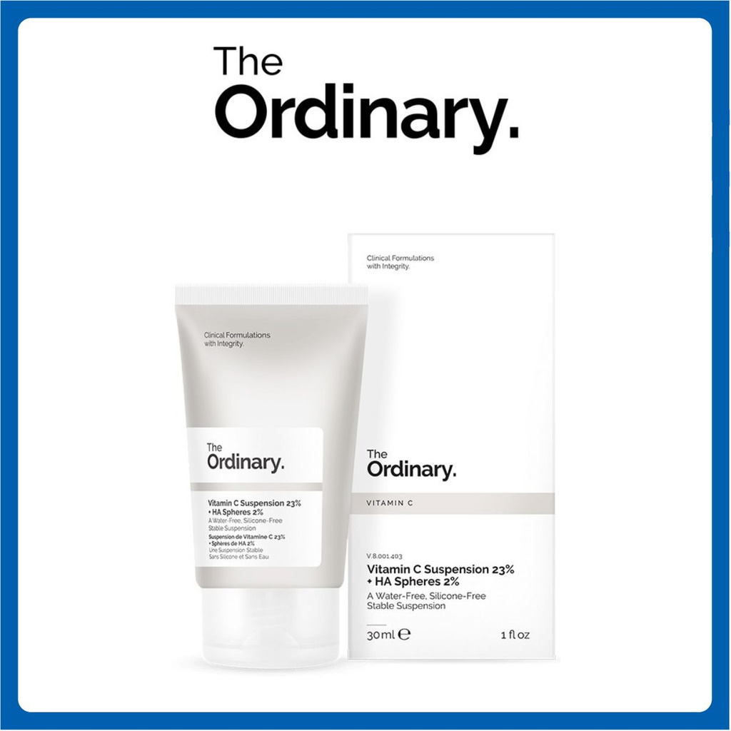 [FREE SHIP] Kem dưỡng The Ordinary Vitamin C Suspension 23% và 30% + HA Spheres 2% 30ml