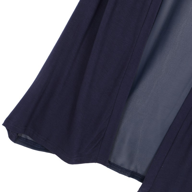 Áo khoác tay dài chất Chiffon thiết kế đơn giản cho phái nữ | BigBuy360 - bigbuy360.vn