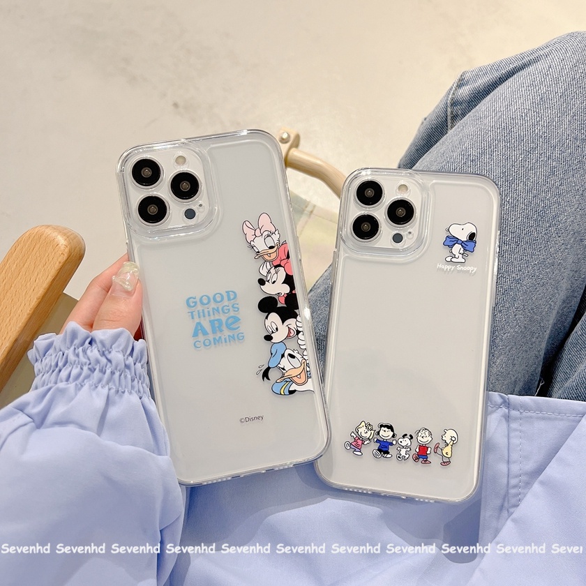 Ốp Điện Thoại Họa Tiết Vịt Donal Cho iPhone 13 12 11 Pro Max SE2020 X XR Xs Max 6 6s 7 8 Plus