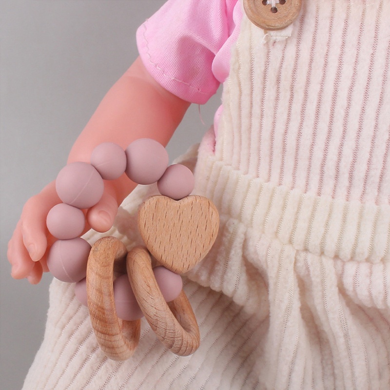 Đồ Chơi Ngậm Nướu Bằng Silicone Giúp Giảm Căng Thẳng Dành Cho Trẻ Em