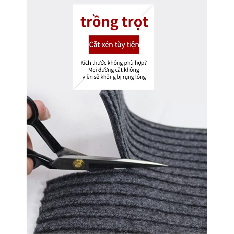 Kích thước lớn thảm nhựa trải sàn 80*120 cm thảm lau chân thảm trải sàn