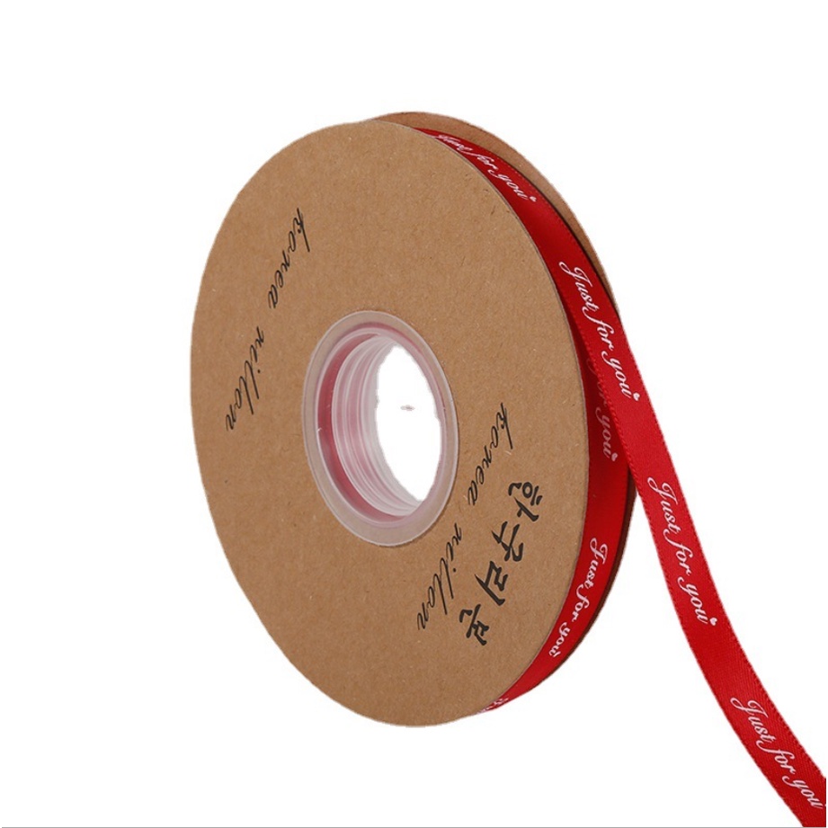 Nhân Vật ribbon width 1 cm. Chiều dài 10 m. Cho Trang Trí Bánh Tự Làm