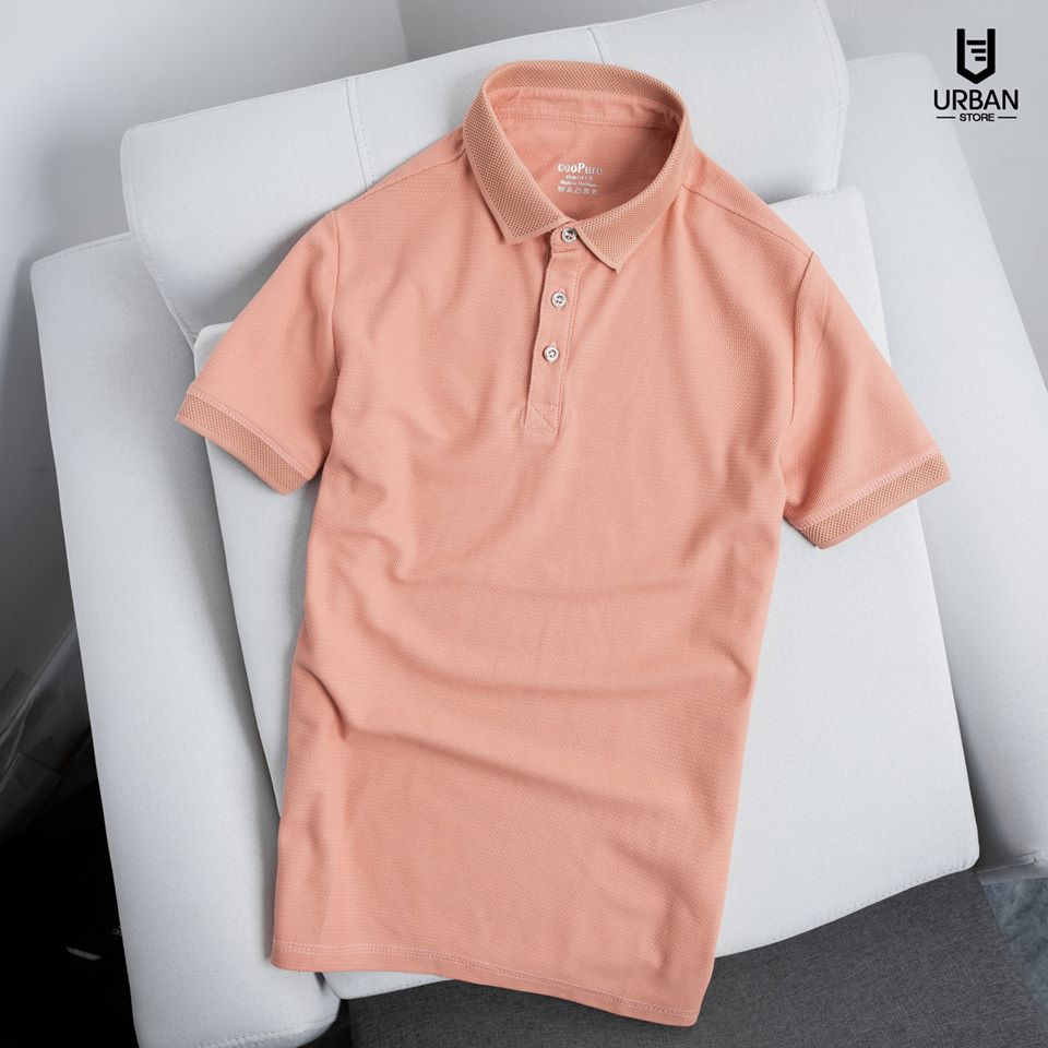 Áo Polo Nam, chất vải Modal, thiết kế Cổ Dệt cooPure 💖 Urban store | BigBuy360 - bigbuy360.vn