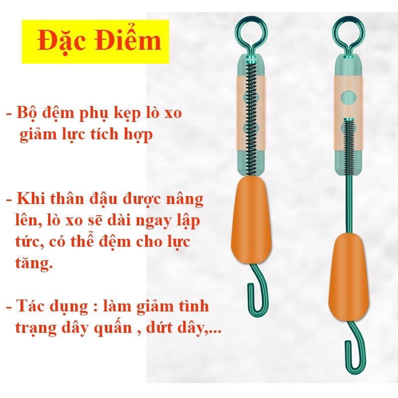 Set 5 Khoá Link Ma Ní Buộc Trục Câu Đài Chống Xoắn Cao Cấp