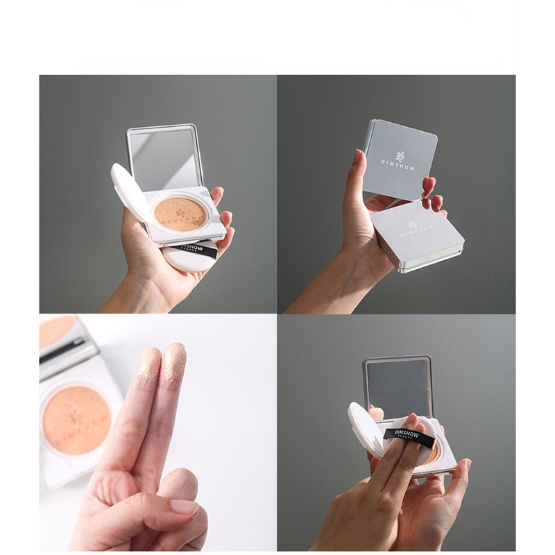 Kem Nền BB Dạng Lỏng Siêu Nhẹ Che Khuyết Điểm Dưỡng Ẩm Làm Trắng Da Màu Nude DIMSHOW