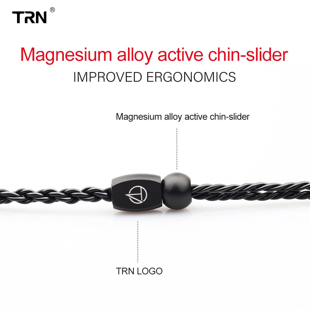 Cáp tai nghe HIFI TRN A3 6 lõi bện mạ bạc kết nối MMCX/2Pin cho TRN V90 V10/V20/V60 V30 V80 IM1 IM2 X6 TFZ