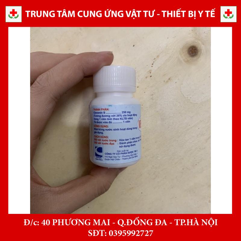 Cloramin B khử khuẩn dạng viên nén