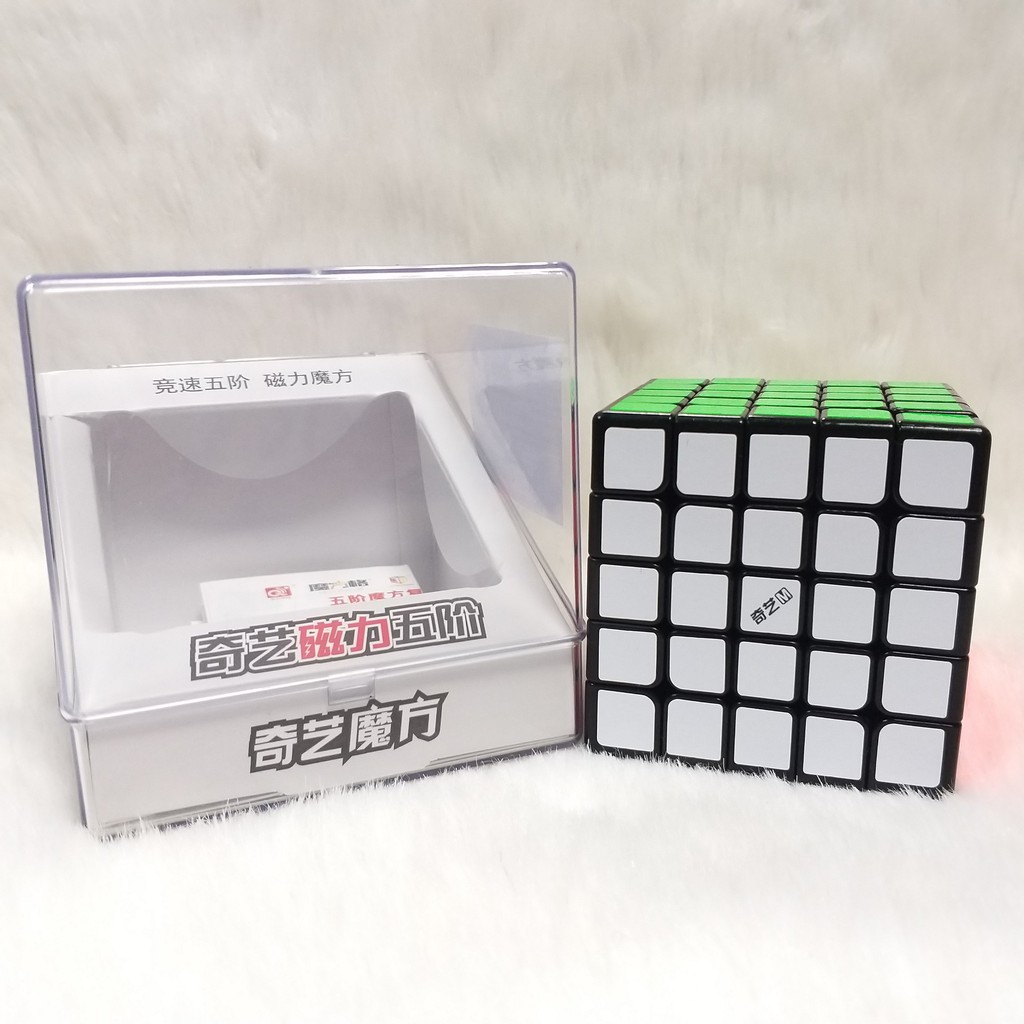 Rubik 5x5 Nam châm từ tính Qiyi MS - Rubik Qiyi MS chính hãng, Giúp phát triển siêu trí não