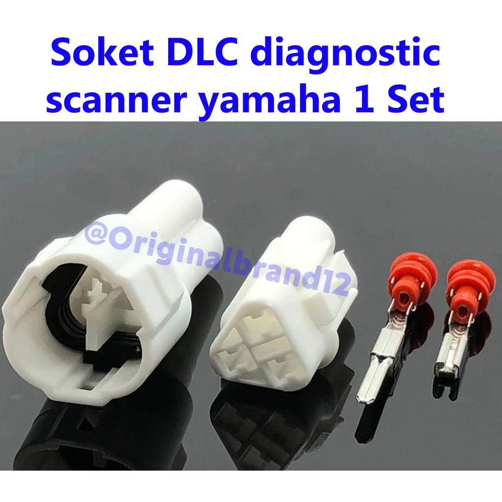 1 Bộ Ổ Cắm Chẩn Đoán Lỗi Xe Yamaha 3 Pin Dlc