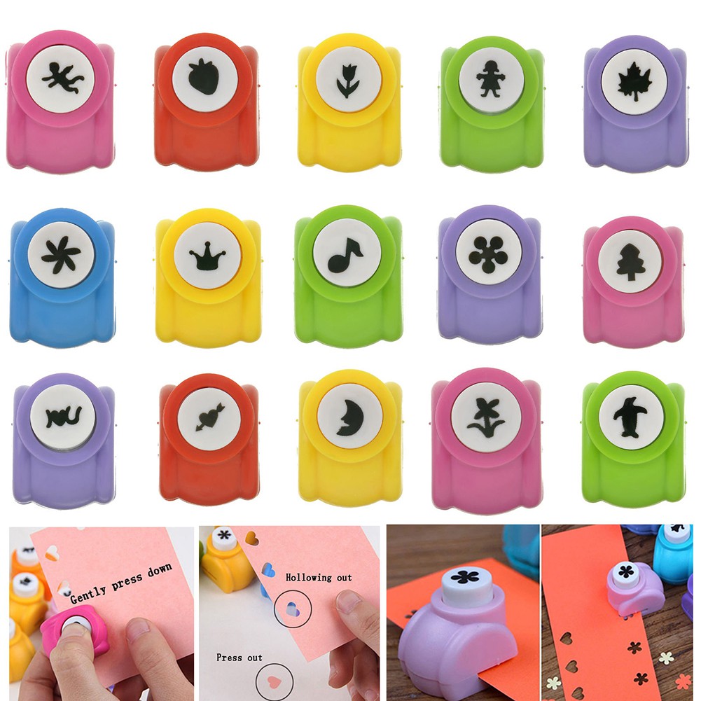 Dụng cụ dập giấy tạo hình thủ công nhiều hình dáng dễ thương
