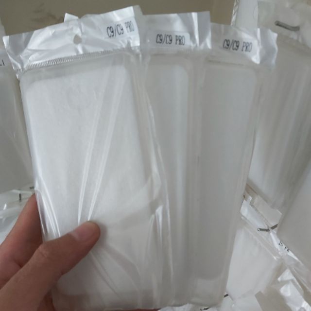 Combo 3 ốp dẻo silicon trong suốt cho c9/c9pro