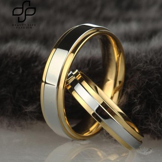 Nhẫn cặp đôi bằng thép titan