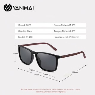 Kính mát Nam [PL400] Phân cực thương hiệu 2020