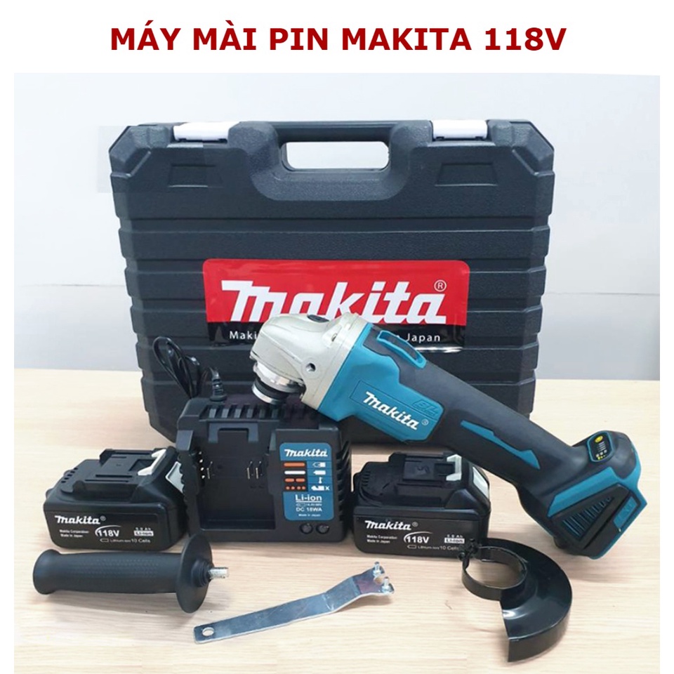 SIÊU RẺ - Máy mài Makita 118V, máy mài chạy pin
