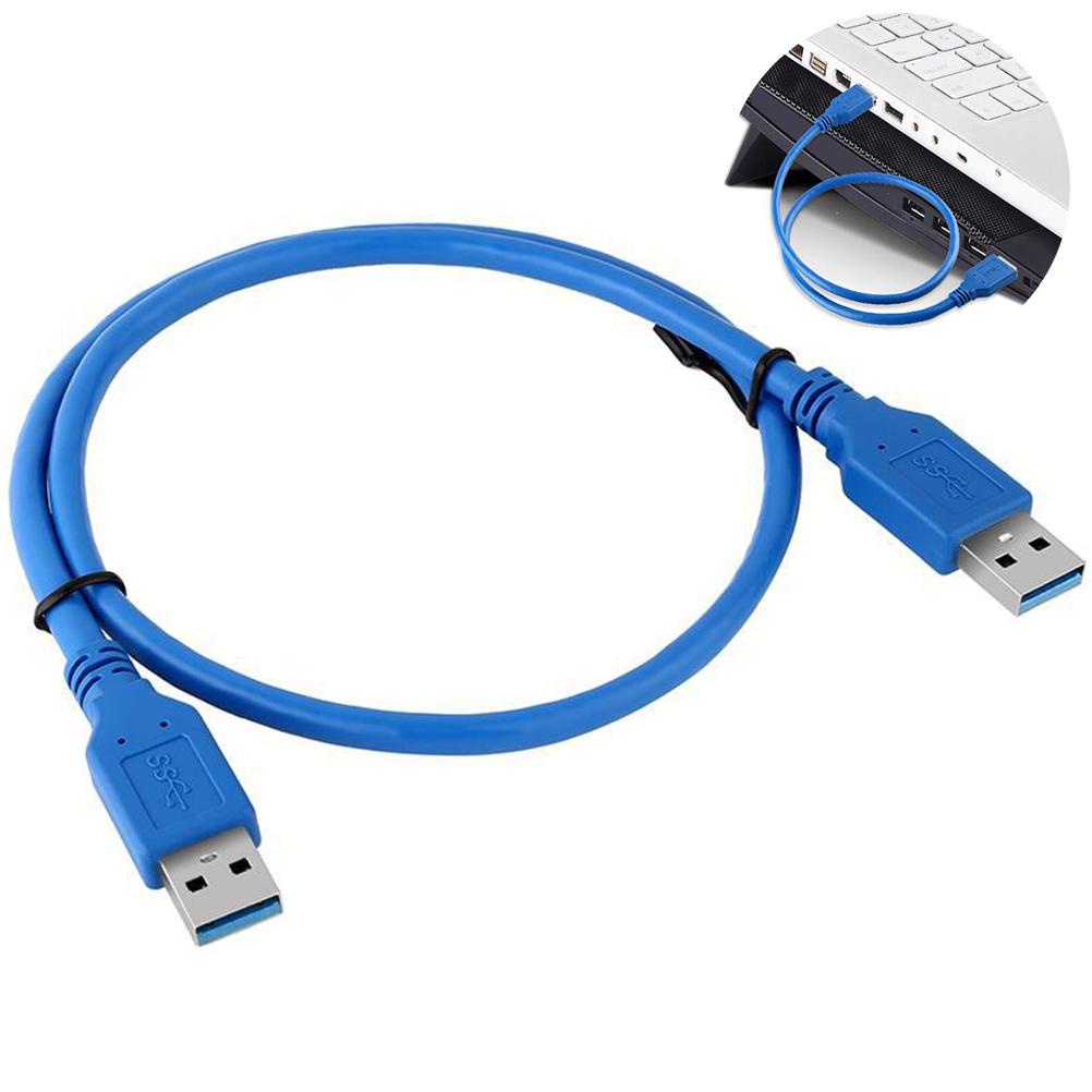USB 3 0 A Male to A Male Data Line Lightweight Portable Data Transfer USB 3 0 Cable