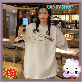 Áo Thun nữ Form Rộng dễ thương, Áo Thun nữ đẹp kiểu hàn quốc giá rẻ Candy-shop