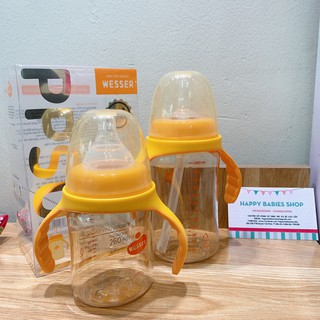 Bình ống hút PPSU Wesser 260ml