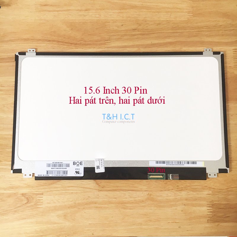 Màn hình laptop led mỏng 15.6 Inch Slim 30 40 Pin HD FHD 3K 4K IPS viền mỏng  - 60Hz - 144Hz