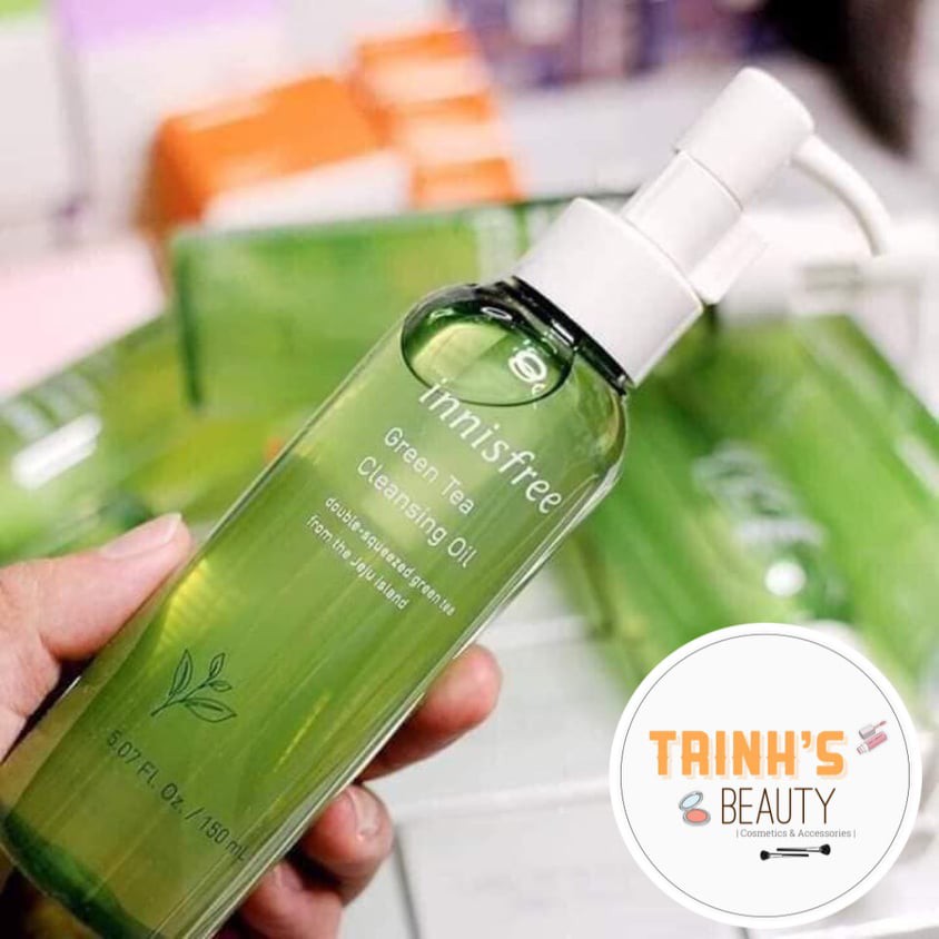 Dầu Tẩy Trang Từ Trà Xanh Innisfree Green tea cleansing oil 150ml