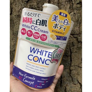 Kem Dưỡng Thể Trắng Da White Conc White CC Cream 200g