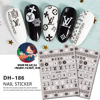 [Video Thực Tế] Nail Sticker - Dán Móng Tay DH186 LUÔN VUI TƯƠI