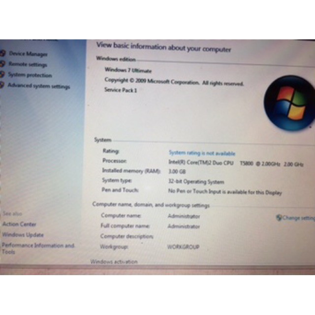 Laptop cũ Dell 1525 Co2 T5800 ram 3G ổ 250g màn 15.6’, giá rẻ | BigBuy360 - bigbuy360.vn