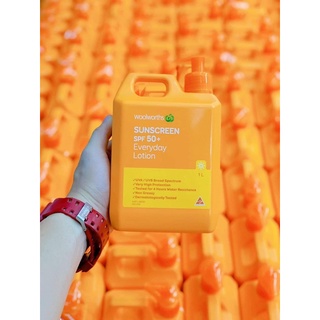 [Bill Úc] Can chống nắng Everyday Woolworths 500ml - 1000ml