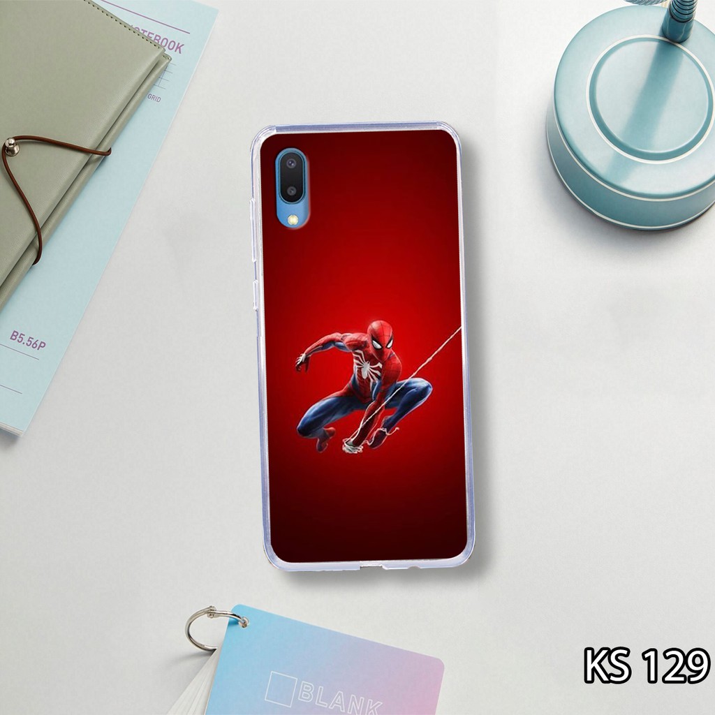 Ốp lưng điện thoại Samsung A02 - in hình siêu nhân người nhện