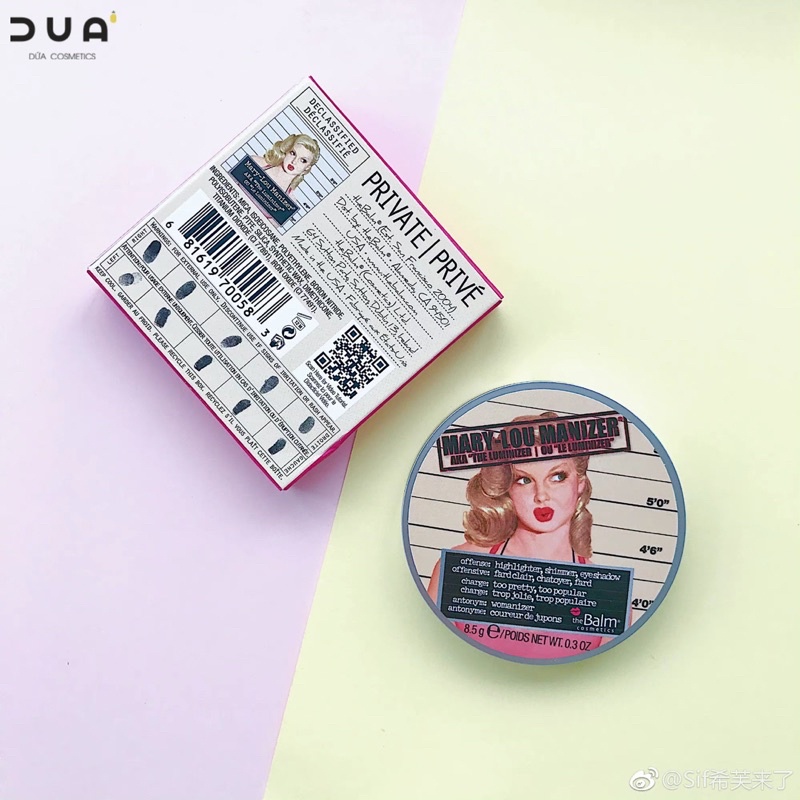 Phấn bắt sáng The Balm Mary Lou Manizer