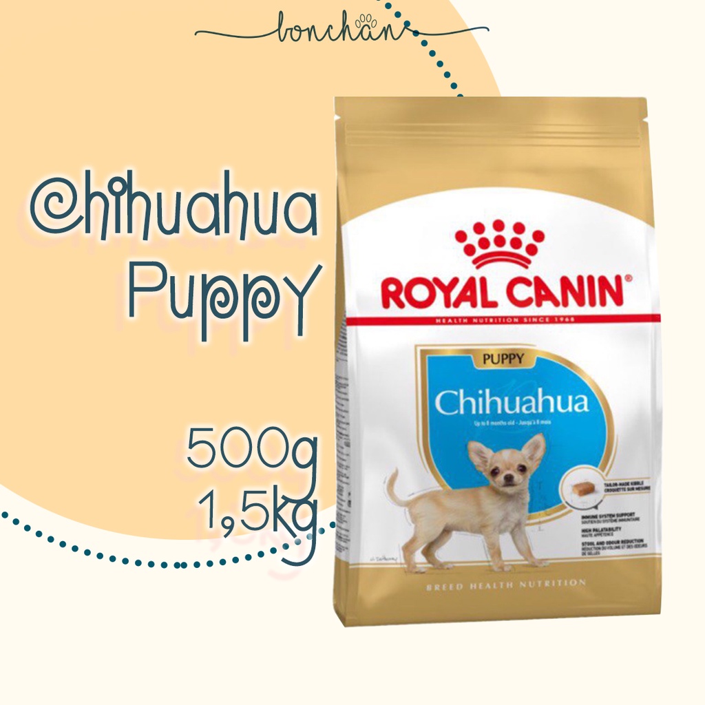 Hạt Royal Canin Chihuahua Puppy - Hạt khô cho Chiahuahua nhỏ túi 500g - 1,5kg
