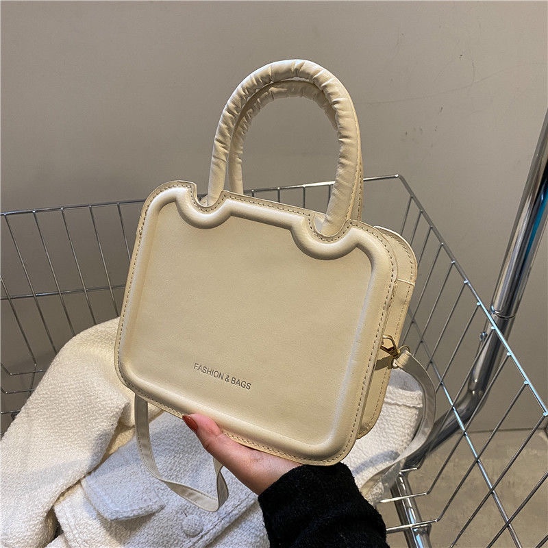 Túi Đeo Chéo Dáng Vuông Nhỏ Phong Cách Retro Thời Trang Cao Cấp Cho Nữ