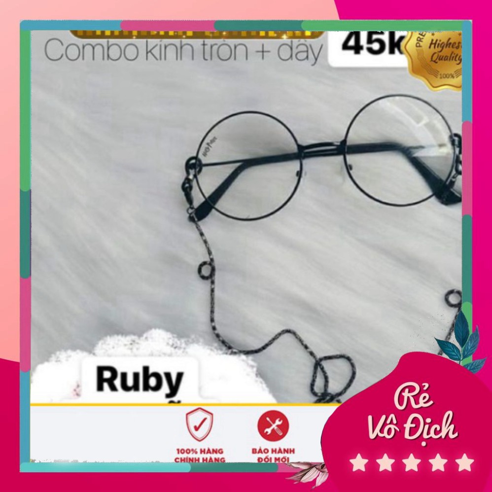 "Siêu Hot" {ẢNH THẬT} COM BO KÍNH GỌNG TRÒN THỜI TRANG VÀ DÂY đang hot | BigBuy360 - bigbuy360.vn