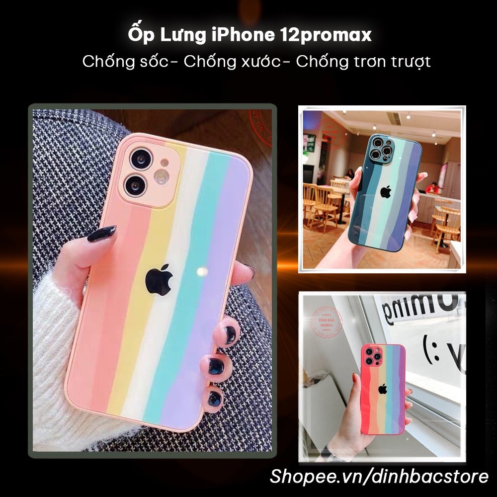 Ốp điện thoại Iphone tráng gương sang- xịn- mịn Đình Bắc Store IPhone11/11pro.11promax/12/12pro/12promax