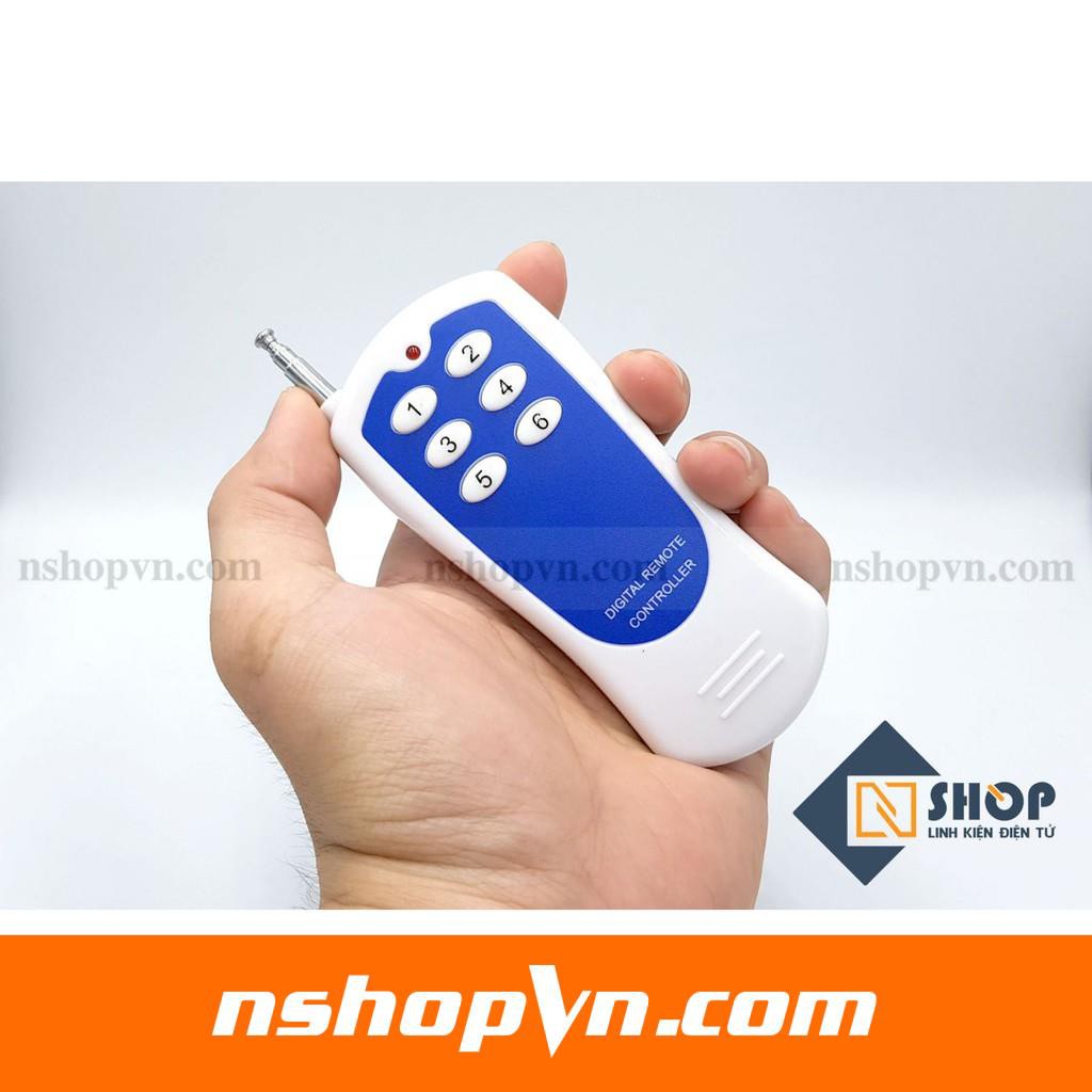 Mạch điều khiển RF 315Mhz 6 kênh kèm remote 1000m