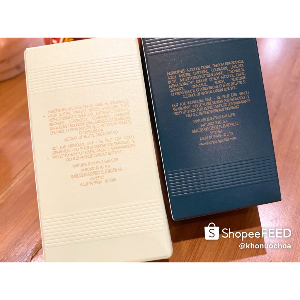 💥 Nước hoa mini nam Le Beau / La Male Jean Paul Gaultier