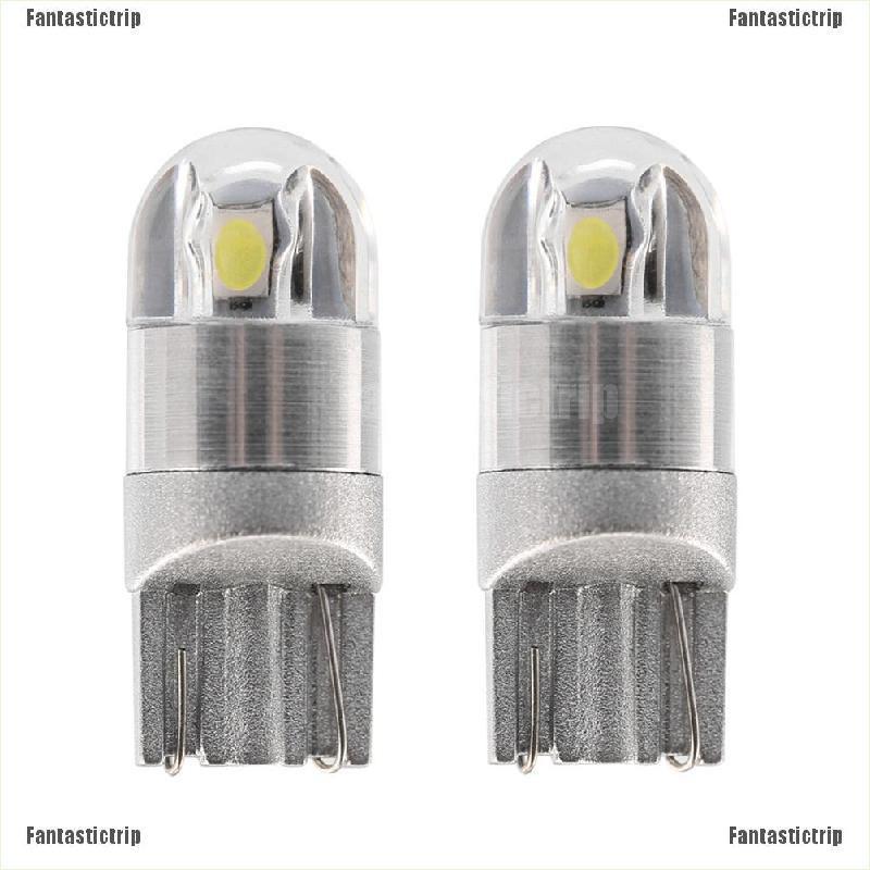 Set 4 đèn lED 12V DC T10 OSRAM 3030 2SMD W5W 192 168 cho nội thất xe hơi