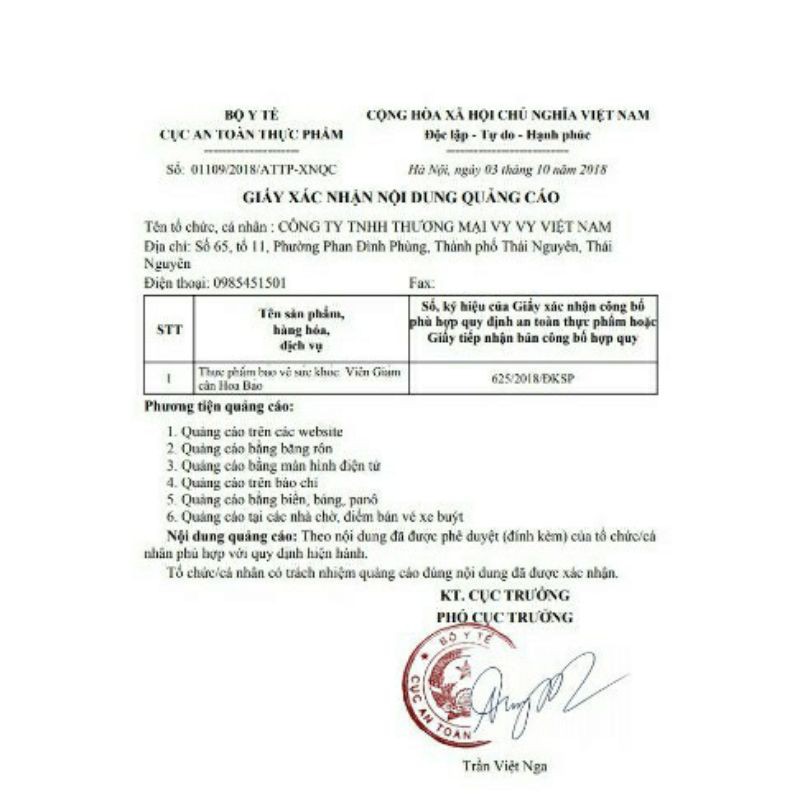 Viên giảm cân hoa bảo (hàng chính hãng cty hộp 45 viên) | BigBuy360 - bigbuy360.vn