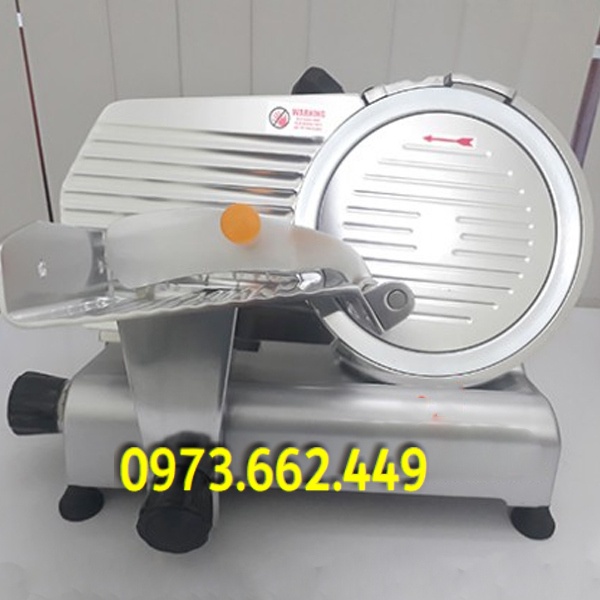 Máy Thái Thịt Đông Se Lạnh, Thịt Chín, Thái Giò Chả Lát Cắt Điều Chỉnh Được Độ Dầy