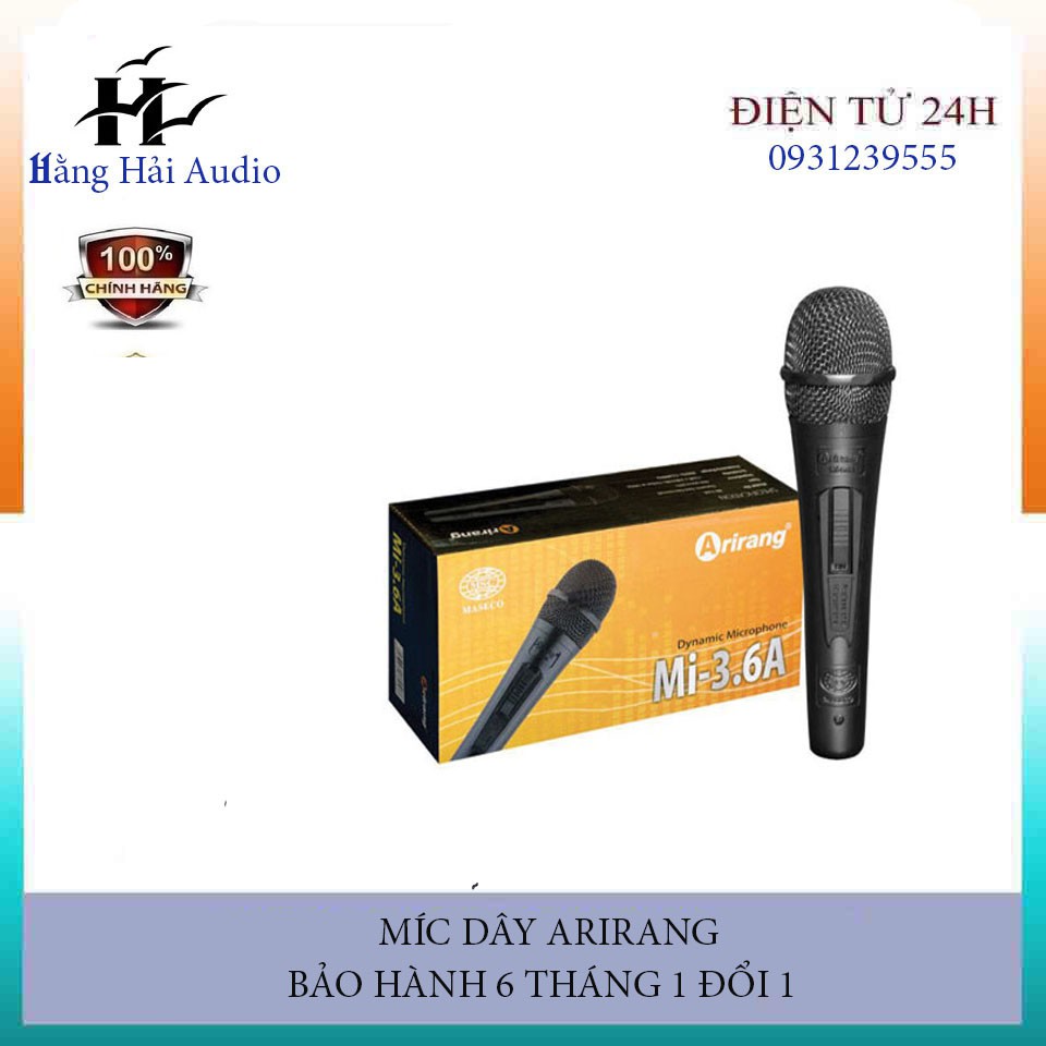 ⚡⚡⚡MICRO ARIRANG MI-3.6A LOẠI CÓ DÂY (HÀNG CHÍNH HÃNG )⚡⚡⚡