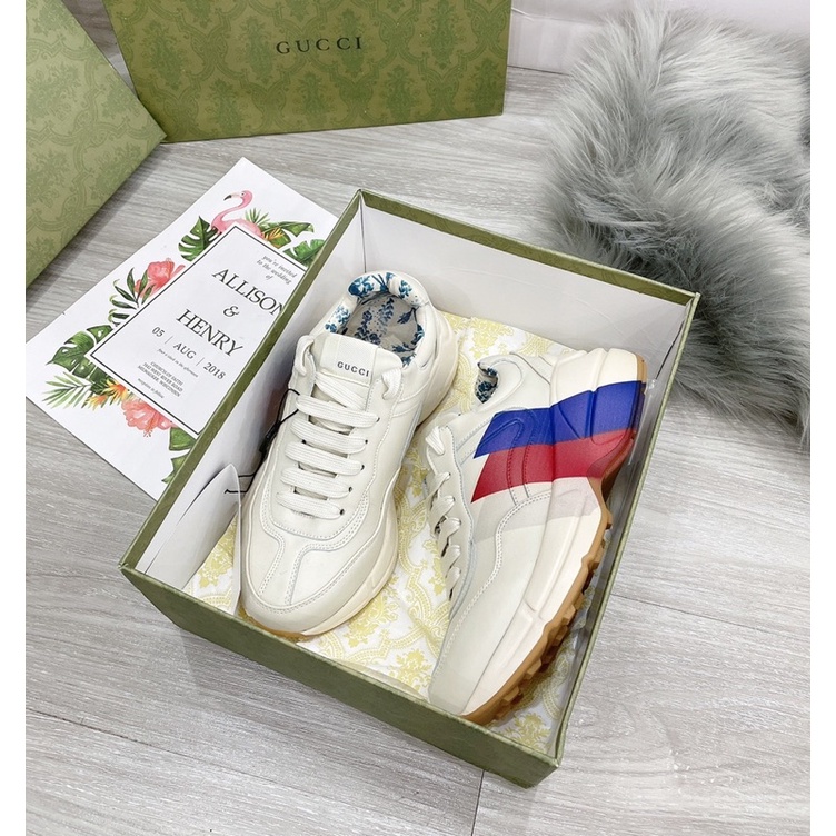 Giày thể thao sneaker guci hoạ tiết vip fullbox