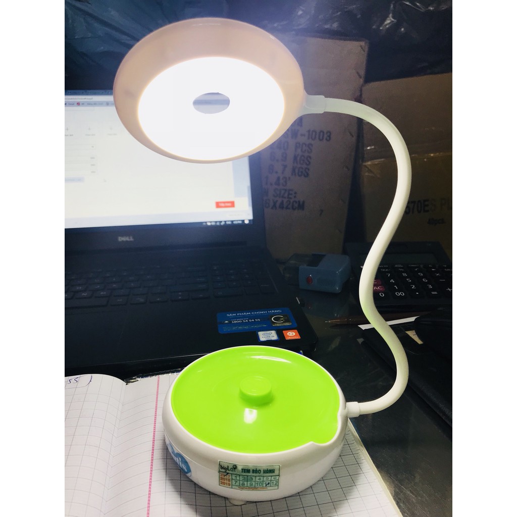 Đèn led cảm biến vân tay -xanh lá