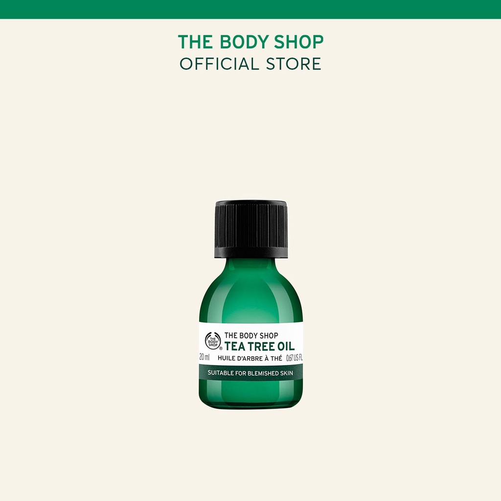 Tinh dầu tràm dành cho da mụn The Body Shop Tea Tree Oil 10ml hoặc 20ml