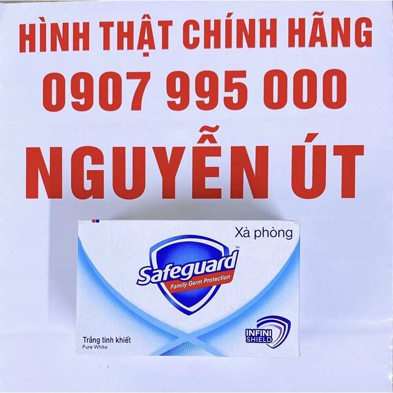 xà bông safeguard 130g trắng