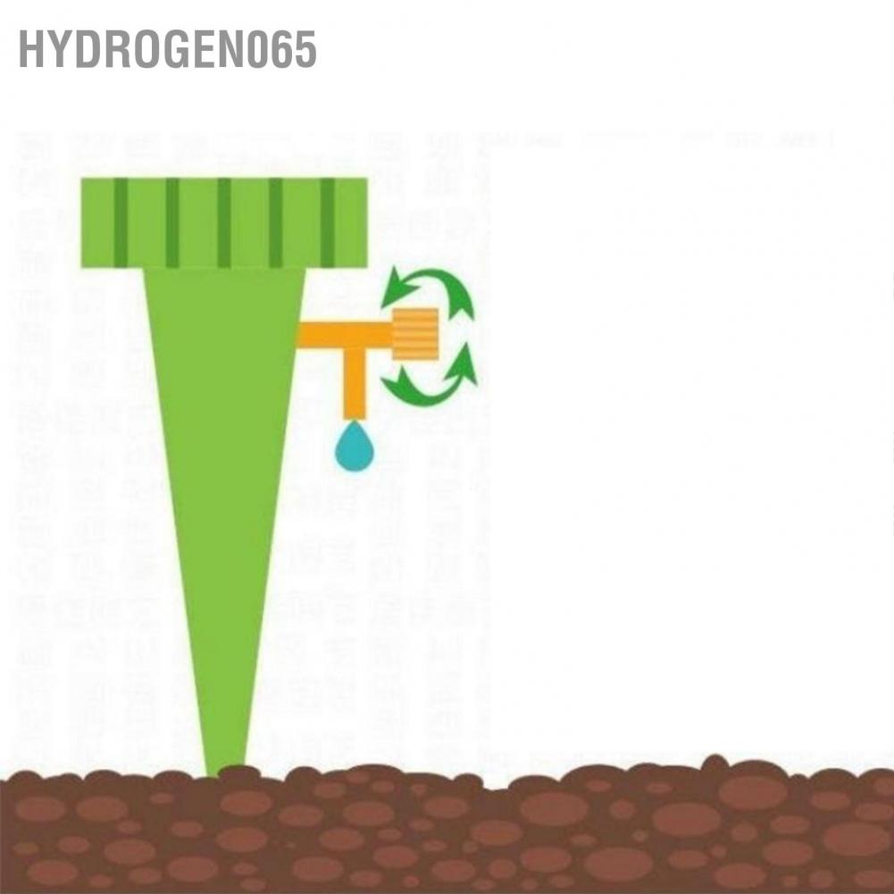 10 cái Máy nhỏ giọt nước tự động PP tưới có van điều chỉnh cho vườn cây gia đình Hydrogen065