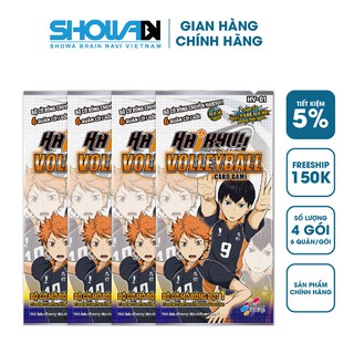 Bộ cờ bóng chuyền Haikyu - Combo - 4 gói HV-01