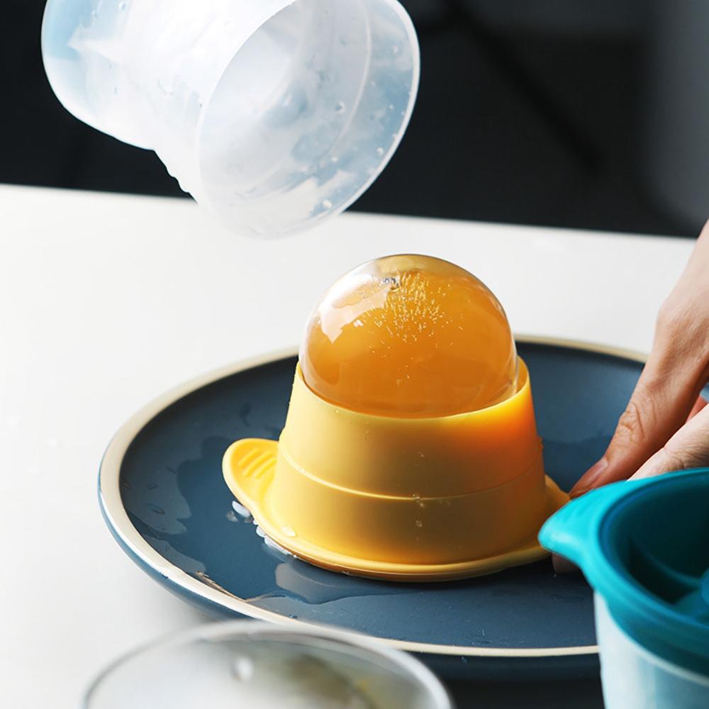 Khuôn Nhựa Làm Kem Que Hình Tròn Tiện Dụng DIY