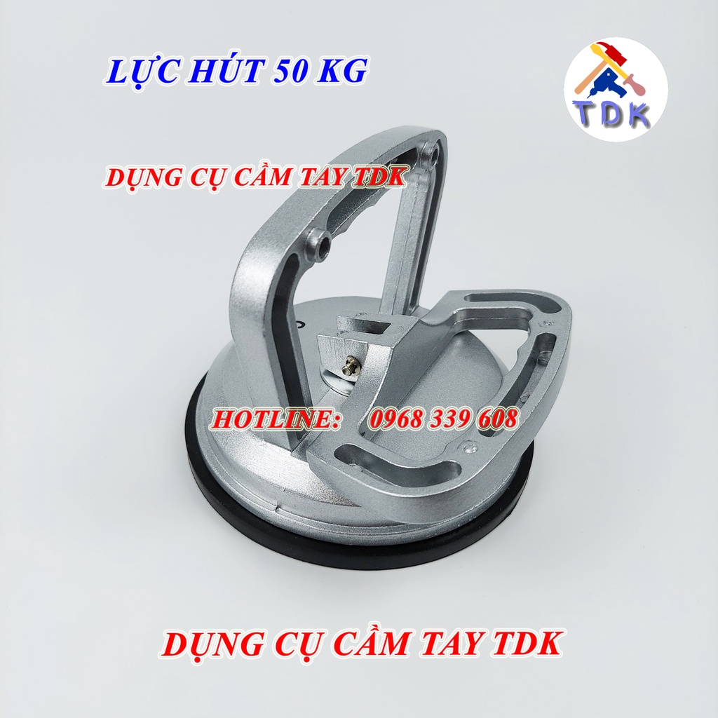 Tay hít gạch, hút kính cầm tay chuyên dụng loại 1 chấu L0072-1 CMART (Lực hút 50kg)