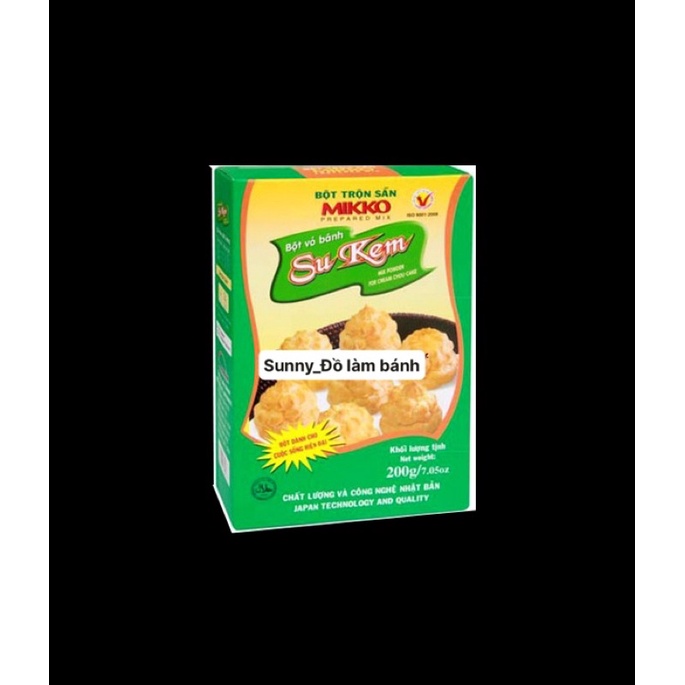 Bột vỏ bánh su kem Mikko