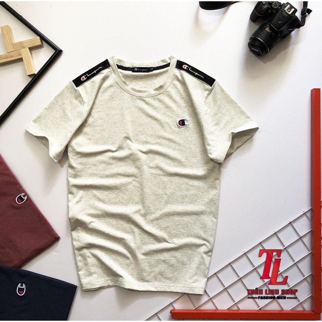 ÁO THUN CAO CẤP CỔ TRÒN NAM C1 | BigBuy360 - bigbuy360.vn