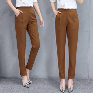 Quần tây nữ baggy công sở khoá sườn